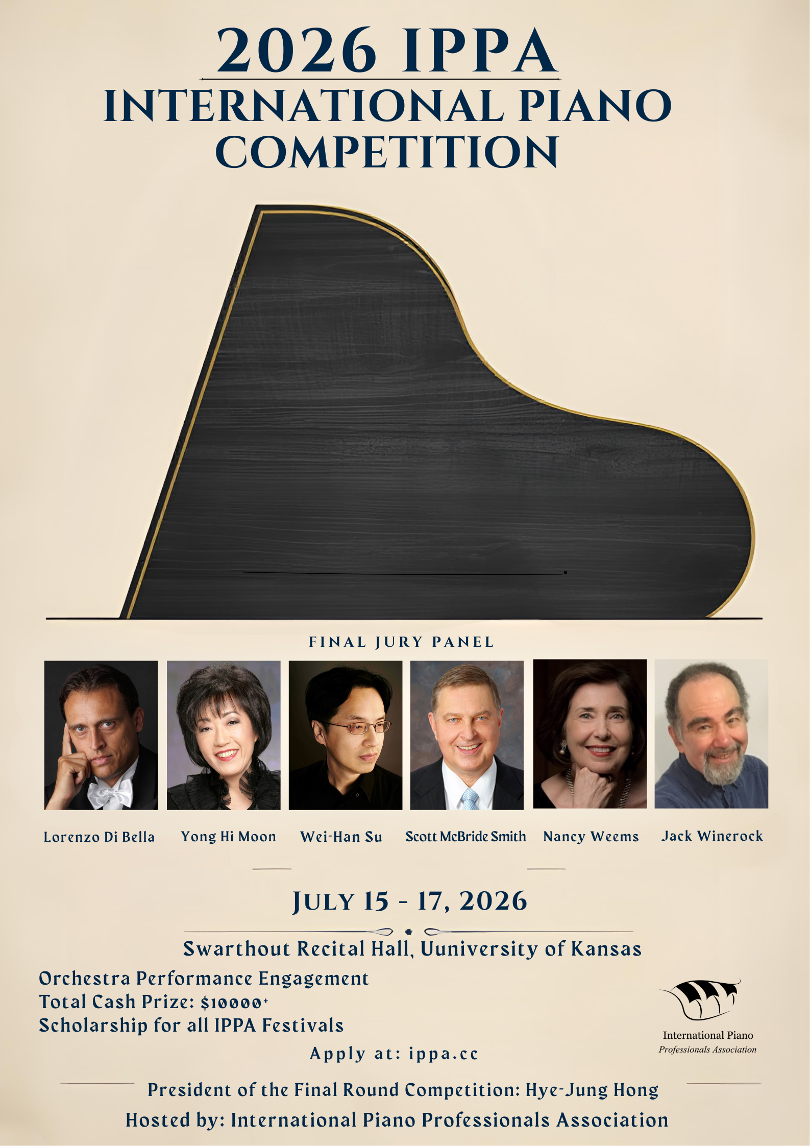 Ippa 26 IPPA Final Round – International Piano Professionals Association