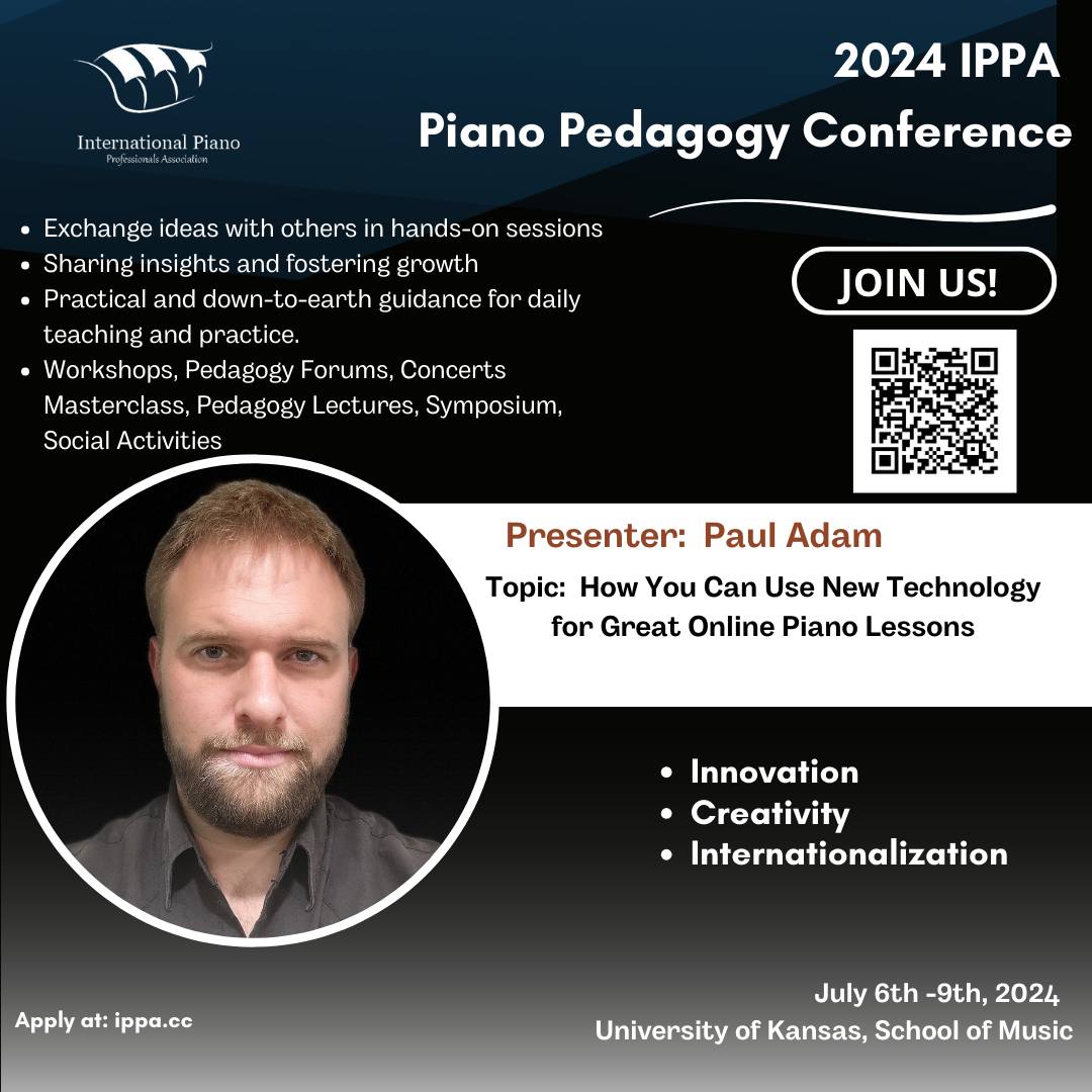 Ippa Rakesh Reddy 2026 IPPA Piano Pedagogy Conference – International Piano Professionals ...